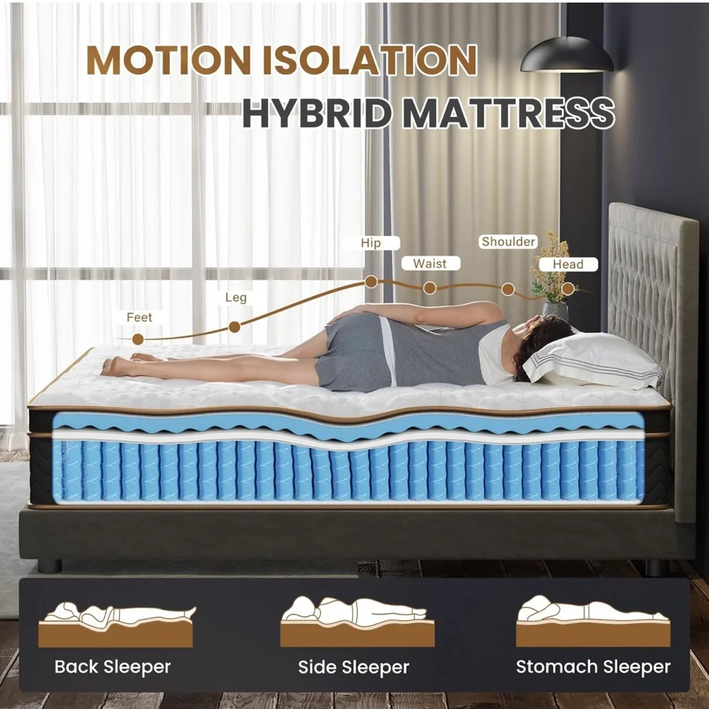 Gray and White Mattress Cover for Luxurious Bedding